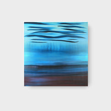 Load image into Gallery viewer, A Soft Day | Original Abstract Blue Landscape Painting by Orfhlaith Egan | Natural Light | A Soft Day