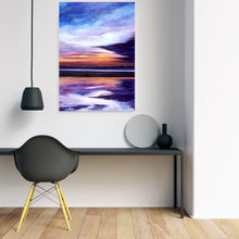 Load image into Gallery viewer, Evening Sun Original Painting 100x70cm Orfhlaith Egan Minimal Room Wall