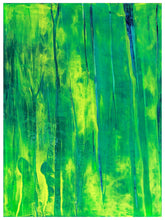 Load image into Gallery viewer, Vibrant abstract landscape of a mystical woodland on Lough Corrib, with glowing hues that capture the essence of shifting light and nature's depth.