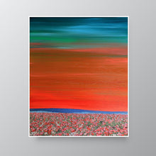 Load image into Gallery viewer, Painting Collage | In Bloom Landscape by Orfhlaith Egan | A Soft Day | Home Interior Wall Art
