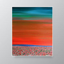 Load image into Gallery viewer, Luminous, ethereal painting inspired by nature's growth and beauty.
