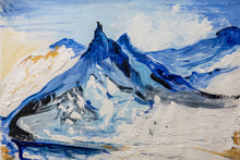 Load image into Gallery viewer, The Matterhorn Giclee Print by Orfhlaith Egan. Variants available. Featured on the cover of Mountains and the German Mind Translations from Gessner to Messner 1541-2009 Edited by Sean Ireton, Caroline Schaumann 2020