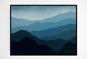 November Light 50x80cm Acrylic Landscape Painting on Canvas by Orfhlaith Egan | A Soft Day 