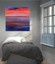 Load image into Gallery viewer, A modern interpretation of Ireland’s largest lake, where expressive brushwork and colour harmonies suggest distance and mood.