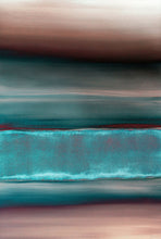 Load image into Gallery viewer, The artwork's layered structure evokes geological formations and shifting landscapes, echoing the natural world's slow, unseen transformation.