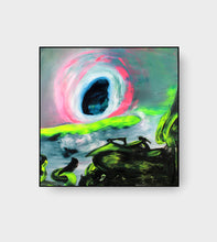Load image into Gallery viewer, Window To The World | Original Abstract Expression Neon Painting by Orfhlaith Egan | Gallery Wall Art | A Soft Day