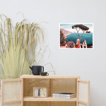 Load image into Gallery viewer, Ravello Art Print Poster by Orfhlaith Egan | 18x24 inch/46x61cm (including 10mm white border) | A Soft Day