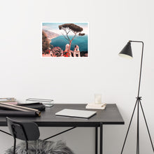 Load image into Gallery viewer, Ravello Art Print Poster by Orfhlaith Egan | 18x24 inch/46x61cm (including 10mm white border) | A Soft Day