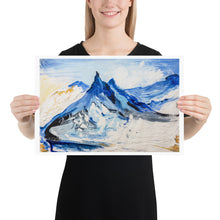 Load image into Gallery viewer, The Matterhorn Art Print by Orfhlaith Egan | A Soft Day