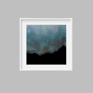 Joyce Country Blues Digital Art by Orfhlaith Egan. Irish Art Print. Galway and Berlin.