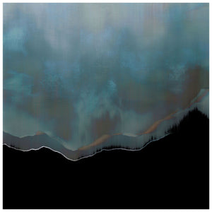 Joyce Country Blues by Irish Artist Orfhlaith Egan. Art Print. The Sky Trance Collection. Galway and Berlin.