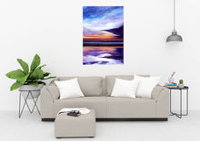 Load image into Gallery viewer, Evening Sun Original Painting 100x70cm Orfhlaith Egan Living Room Wall
