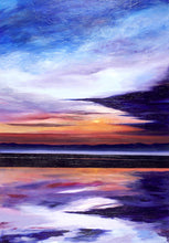 Load image into Gallery viewer, Evening Sun Original Painting 100x70cm Orfhlaith Egan
