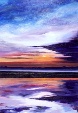 Evening Sun Original Painting 100x70cm Orfhlaith Egan