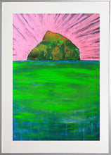 Load image into Gallery viewer, Painting of Castle Kirk (Caisleán na Circe) on Lough Corrib, capturing the mystical beauty of Joyce Country, Galway.
