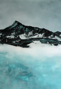 Painting | Lake in Winter by Orfhlaith Egan | A Soft Day