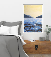 Load image into Gallery viewer, Lough Corrib South Lake | Giclée Print 70x50cm by Orfhlaith Egan | A Soft Day
