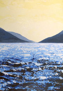 Lough Corrib South Lake Original Painting by Orfhlaith Egan | A Soft Day