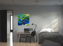 Load image into Gallery viewer, Morrigan&#39;s Forest Original Painting Bedroom View
