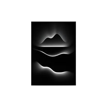 Load image into Gallery viewer, Otherworldly digital painting inspired by Lough Corrib at night. Contemporary Irish art print by Orfhlaith Egan

