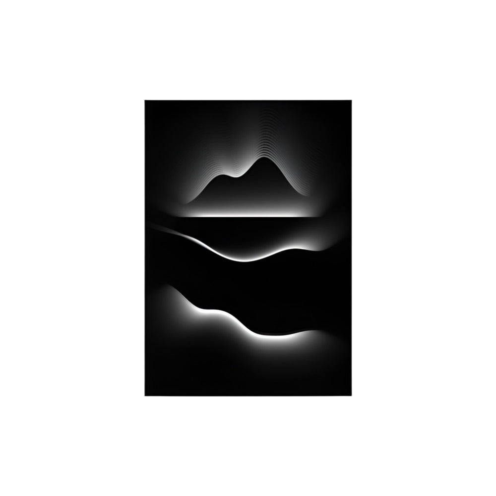 Otherworldly digital painting inspired by Lough Corrib at night. Contemporary Irish art print by Orfhlaith Egan