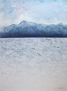 Blue Mountain Lake Giclee Print by Orfhlaith Egan. Various Sizes available at A Soft Day