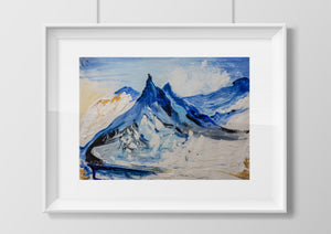 The Matterhorn Art Print by Orfhlaith Egan | A Soft Day 