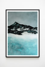 Load image into Gallery viewer, Painting | Lake in Winter by Orfhlaith Egan | A Soft Day | Interior Wall Art

