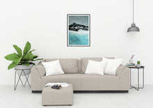 Load image into Gallery viewer, Lake in Winter | Art Print on Paper Alpine Landscape Painting by Orfhlaith Egan | A Soft Day Christmas Collection 2020 | Framed Living Room Home Interior
