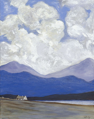 The Cottage Landscape Painting by Orfhlaith Egan | Art Print