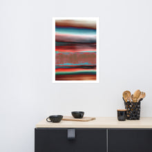 Load image into Gallery viewer, Strata Maya Abstract Painting Art Poster Print by Orfhlaith Egan | Kitchen
